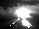 Mexico's Colima Volcano began spewing ash high above western Mexico 2015