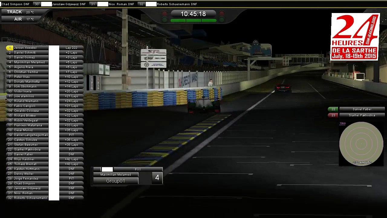 Part 08 - 24h de la sarthe 2015