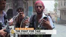 Rival sides fight for Yemeni city of Taiz