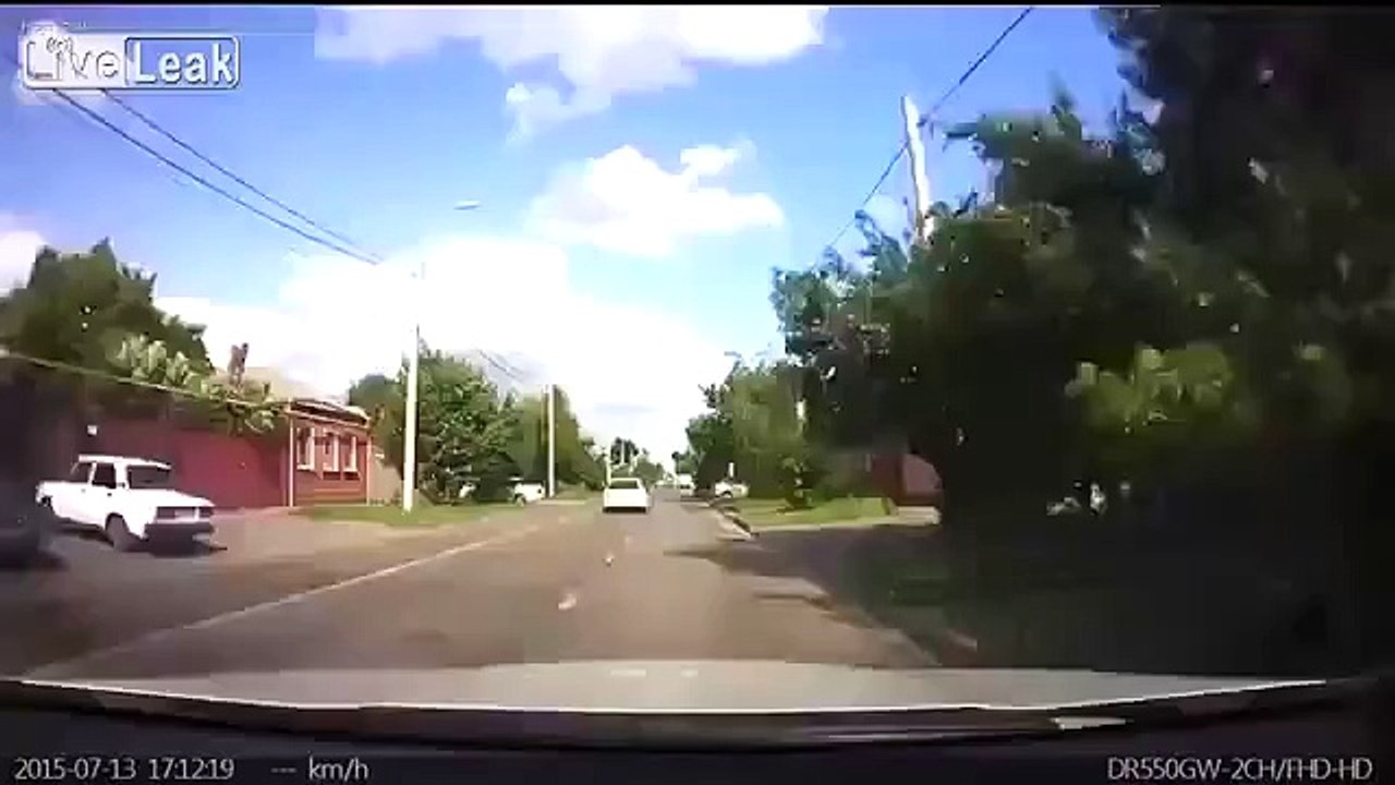 Nasty accident at the intersection