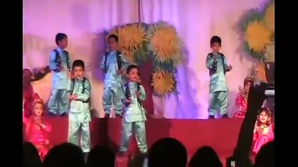 Kideens' School Annual Day - Cultural Dance Performance by Play Group Students