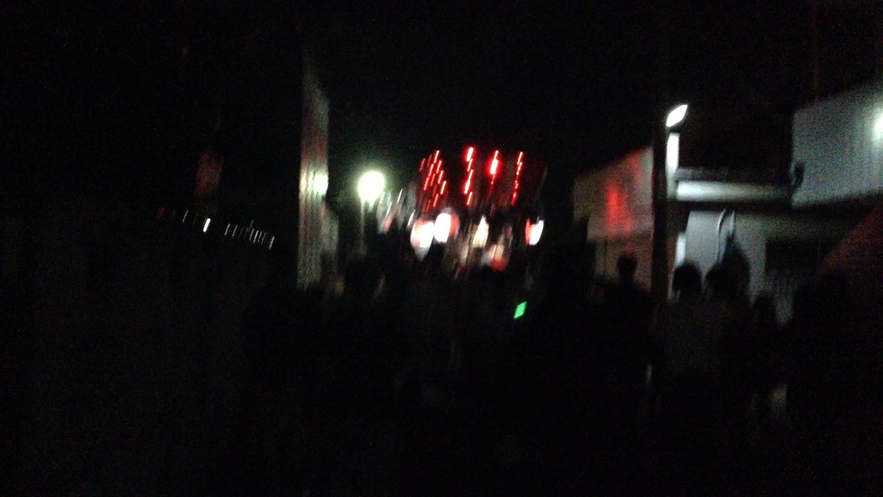 八尾市柏村地区 柏村稲荷神社夏祭り （２０１５年７月１９日） Kashiwamura Inari Shrine Summer Festival (July 19, 2015)  in Yao city of Osaka, Japan