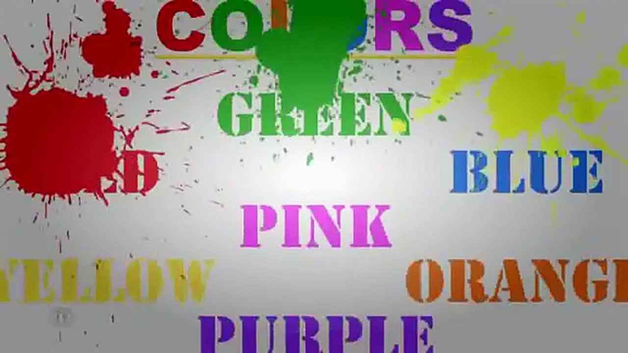 Lets Learn The Colors! Cartoon Animation Color Songs for Children by ChuChuTV