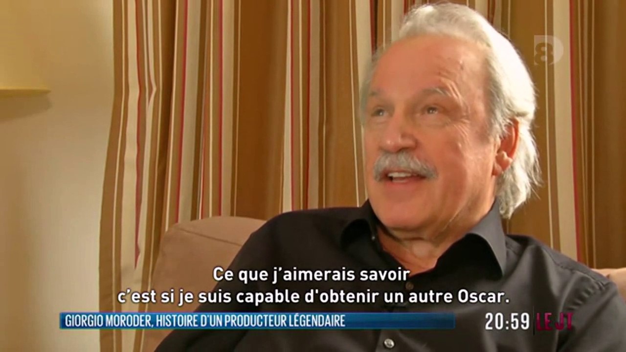 Documentaire sur Giorgio Moroder pour son nouvel album
