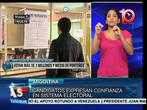 Argentina: porteños deciden en Buenos Aires al nuevo Jefe de Gobierno