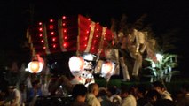 八尾市柏村地区 柏村稲荷神社夏祭り （２０１５年７月１９日） Kashiwamura Inari Shrine Summer Festival (July 19, 2015)  in Yao city of Osaka, Japan