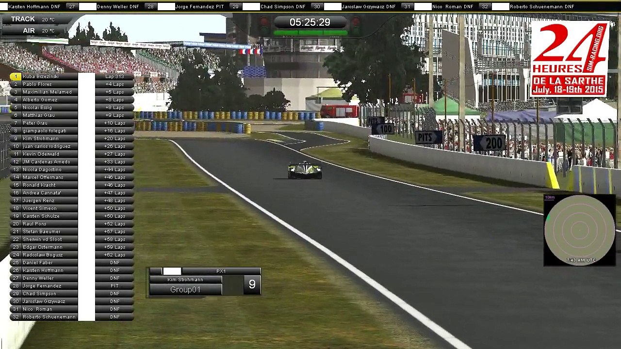 Part 10 - 24h de la sarthe 2015