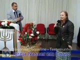 TESTEMUNHO IMPACTANTE - DIACONISA JAQUELINE - IGREJA NASCER EM CRISTO