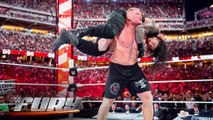 16 of Brock Lesnar's most furious F-5s- WWE Fury