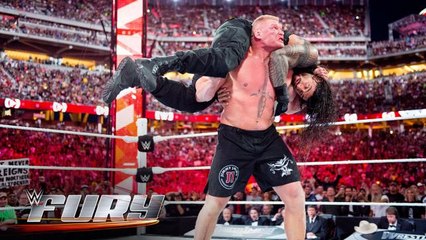 16 of Brock Lesnar's most furious F-5s- WWE Fury