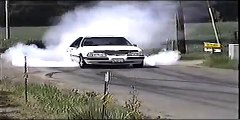 Ford Mustang Burnout