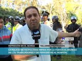 La Policía Metropolitana reprime a trabajadores del Borda: hay heridos