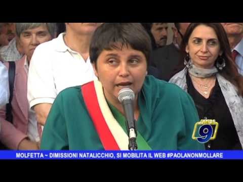 MOLFETTA | Dimissioni Natalicchio, si mobilita il web #paolanonmollare