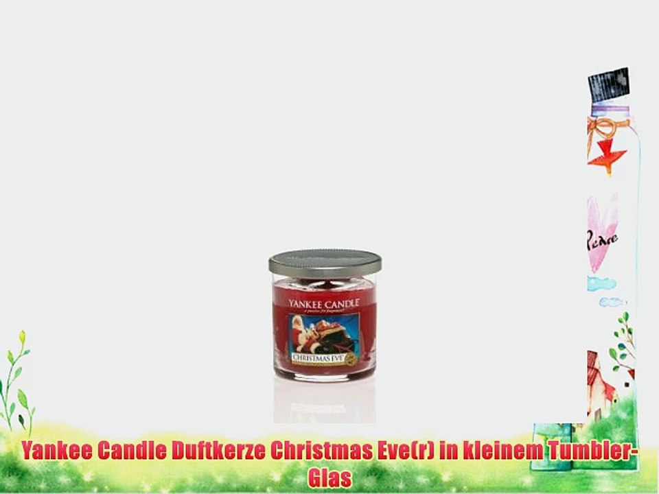 Yankee Candle Duftkerze Christmas Eve(r) in kleinem Tumbler-Glas