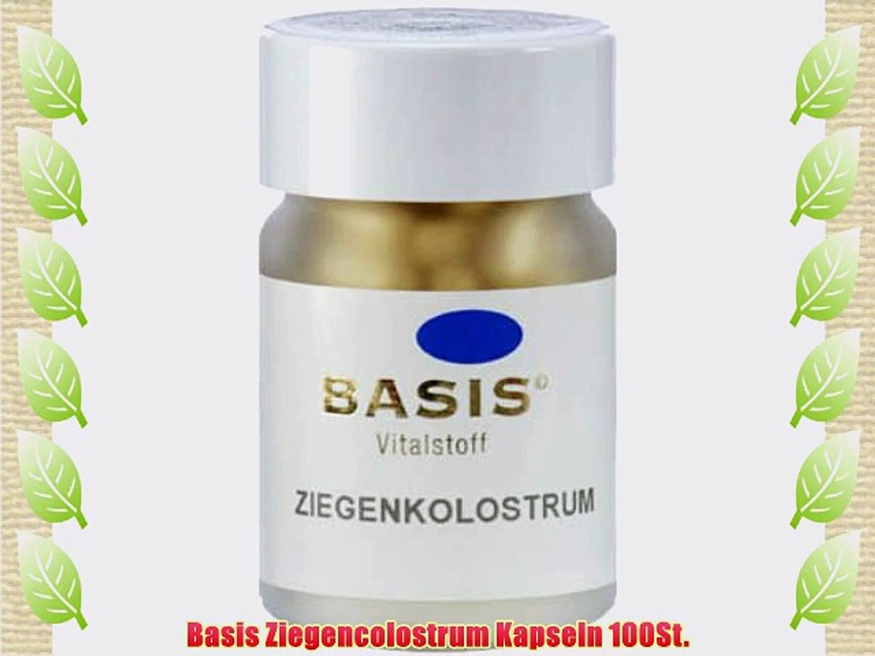 Basis Ziegencolostrum Kapseln 100St.
