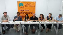 Conférence de presse au Sommet des peuples de Rio  20