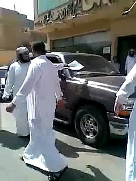 ضرب محامي سعودي
