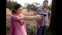 Pakistani Funny Girl Shooting Gun