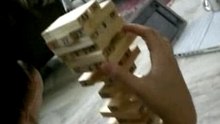 Playing stacker with a bunch of friends