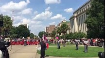 Klan Rallies for Confederate Flag Outside South Carolina State House
