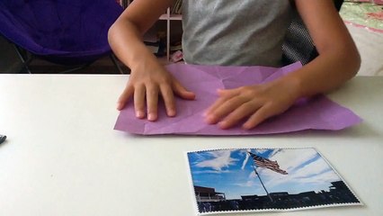 How to Make an Origami  Photo Frame