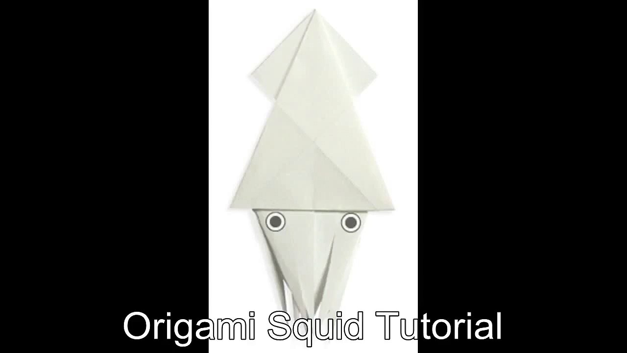 How to Fold an Origami Octopus / Squid - Kirigami - Paper Octopus - Sea Creature Summer Ki