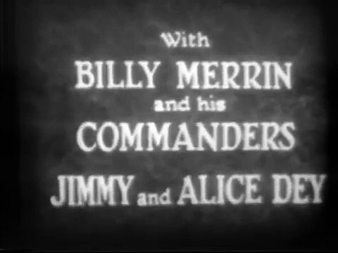 9.5mm Pathescope sound film - T.9300 CHEERIO Billy Merrin & his Commanders