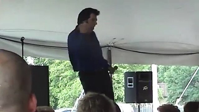 Tribute artist sings 'Shake Rattle and Roll' Elvis Week 2004