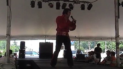 Tribute artist sings 'You Gave Me A Mountain' at Elvis Week