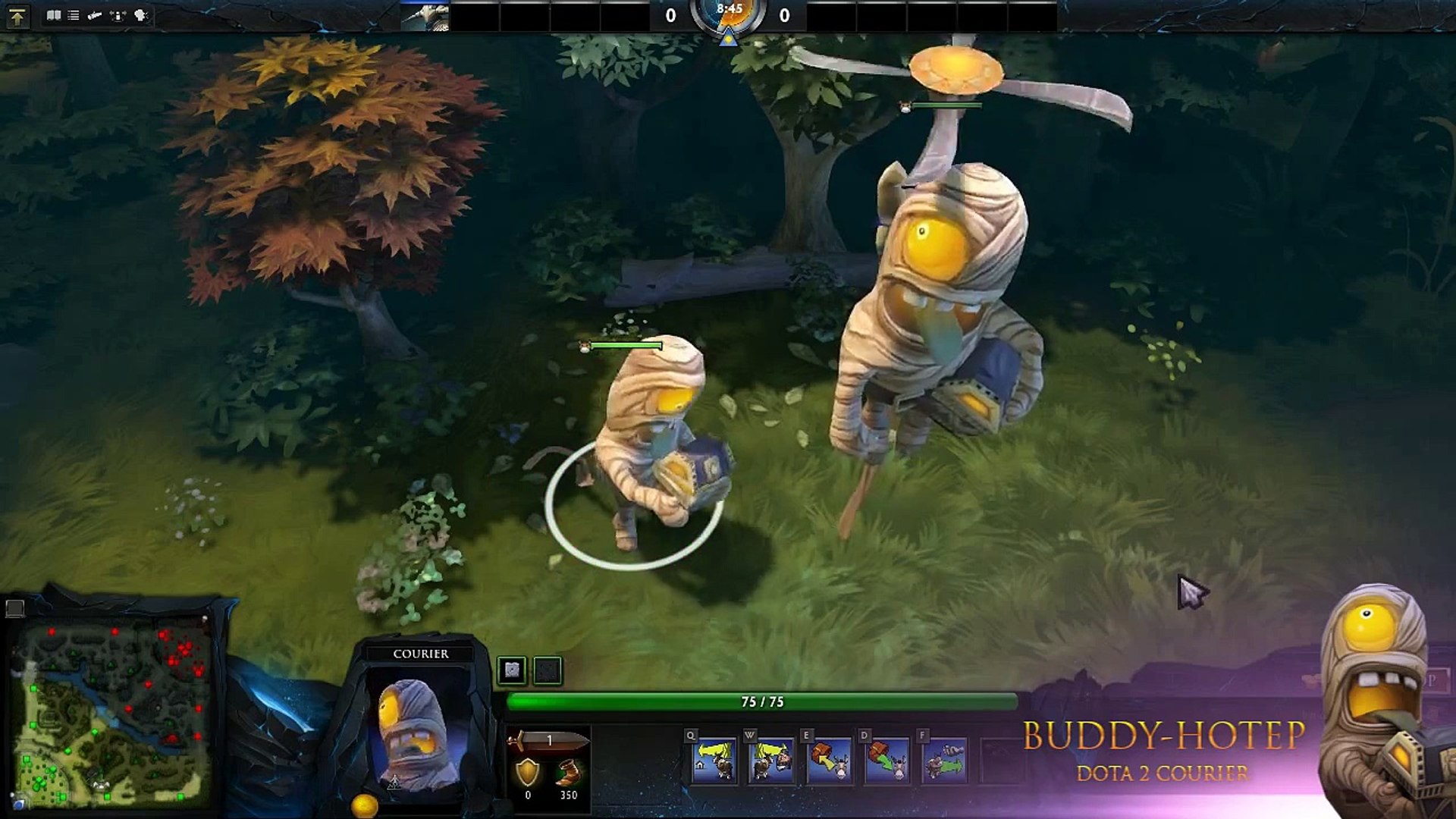 Buddy Hotep Dota 2 Courier Preview Video Dailymotion