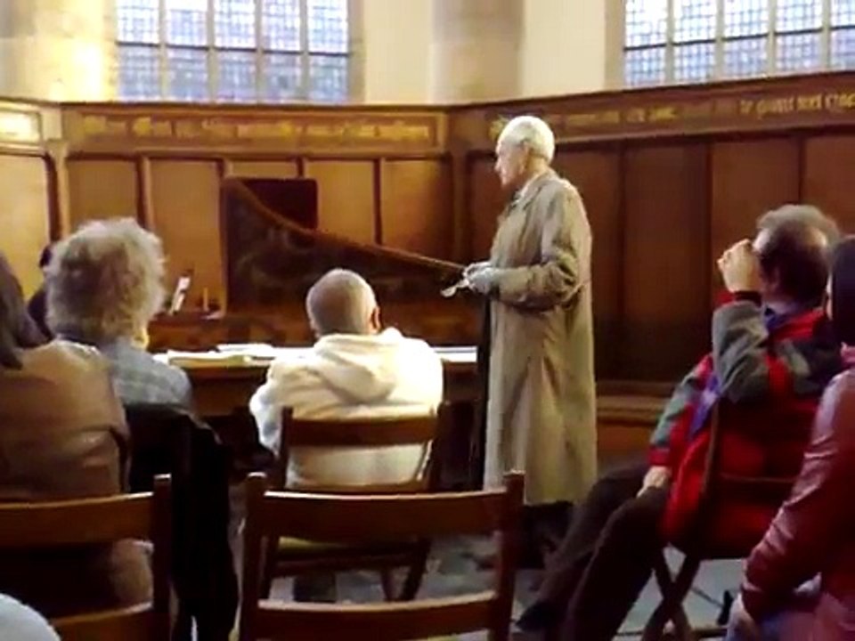 Harpsichord masterclass Gustav Leonhardt (II)