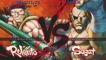 USF4 - Nemo (Rolento) vs Bonchan (Sagat) - TL4A Round8 Battle4