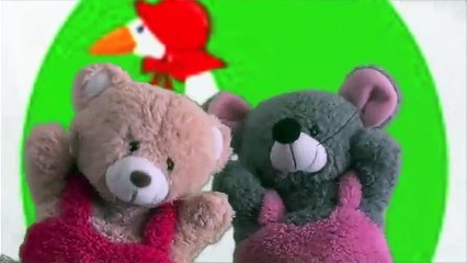 Goosey Goosey Gander Shorter Puppets | Teddy Bear Cartoon Rhymes | Puppet Show For Children