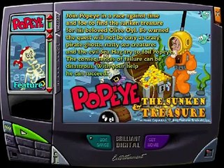 Popeye & The Sunken Treasure walkthrough