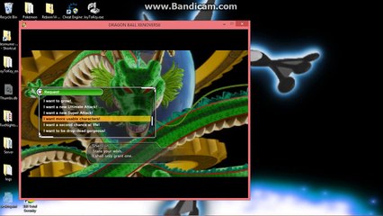 DragonBall Xenoverse Summoning Shenron plus All fusion parallel quest