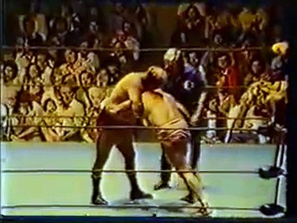 Jimmy "Superfly" Snuka & Paul Orndorff vs Gene Anderson & Rene Goulet