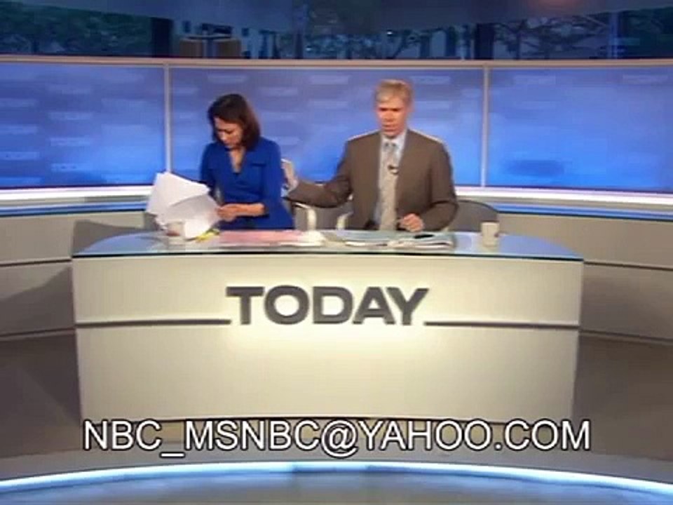 David Gregory dancing and teasing Ann Curry