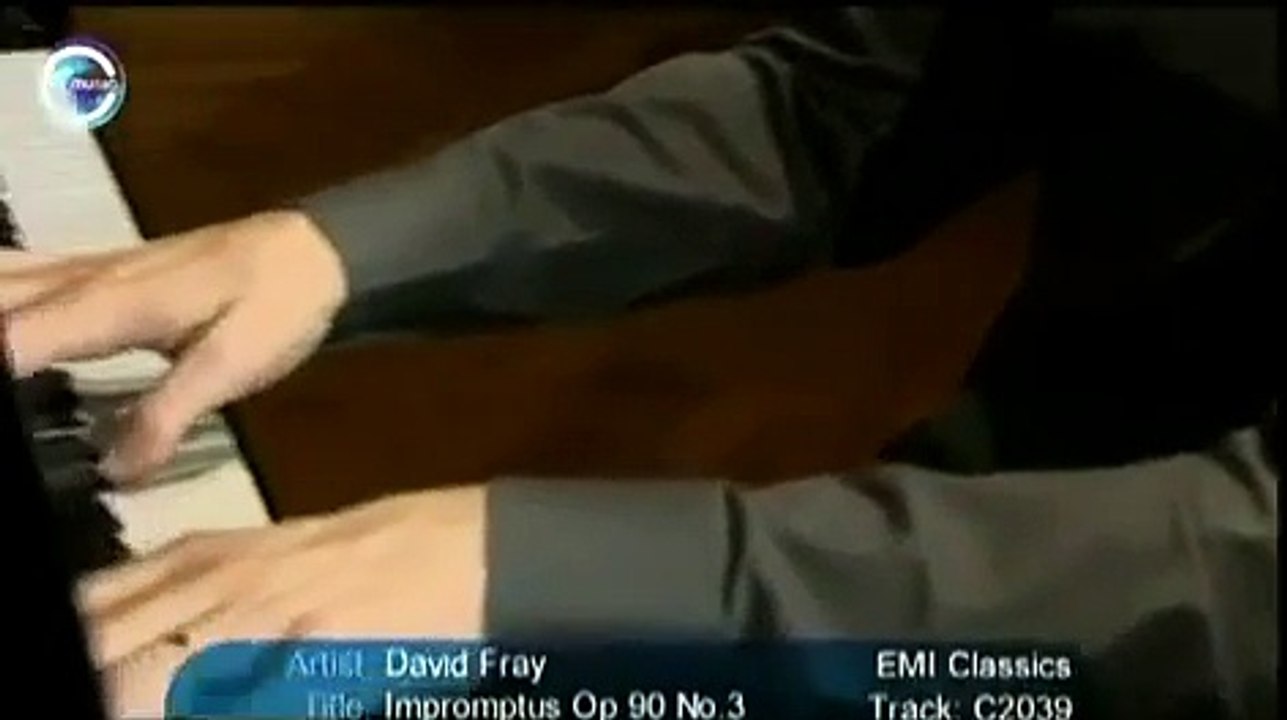 Franz Schubert / Impromptus Op. 90 No 3 / David Fray
