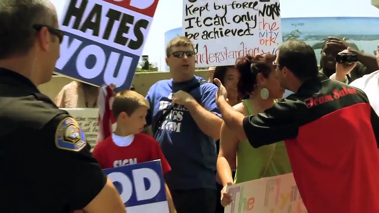 Christian vs Westboro Baptist 'God Hates Fags' Church