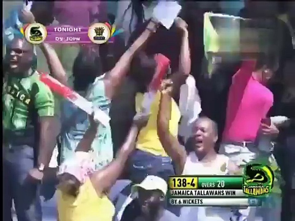 Andre russell 10 of 2 balls and won the match 14-7-2015