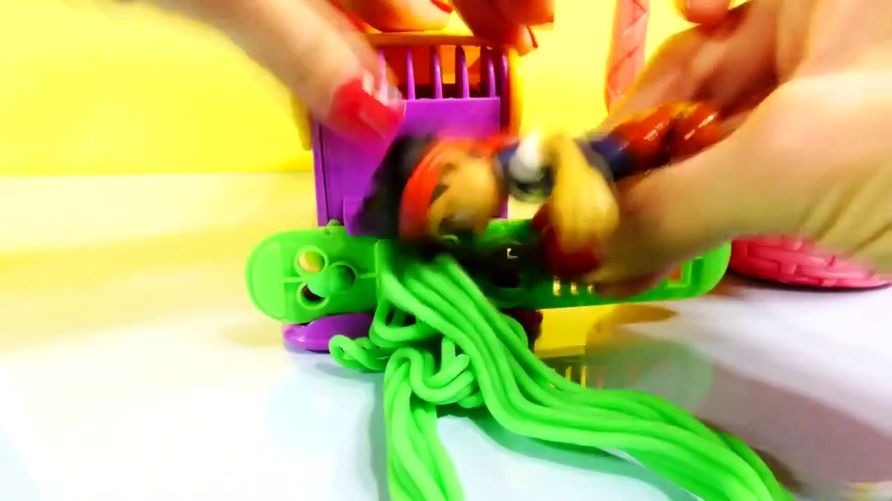 Cartoon Kids ♥ Play Doh Easter Candy Jelly Beans Chocolate Bunny Peppa Pig Cars McQueen Jake make Pl