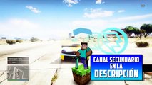 SUPER RAMPA HASTA EL CIELO!!   Gameplay GTA 5 Online Funny Moments Carrera GTA V PS4