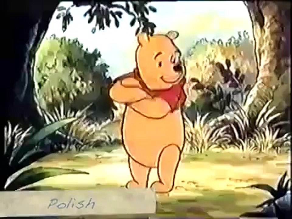 Winnie the Pooh in 14 languages!