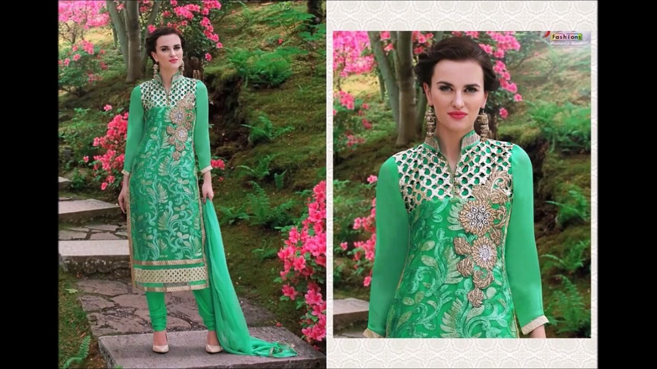 Karachi Works Suits | Georgette Suits | Eid Collection 2016