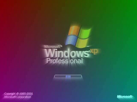 Windows XP Startup Enhanced With Diamond