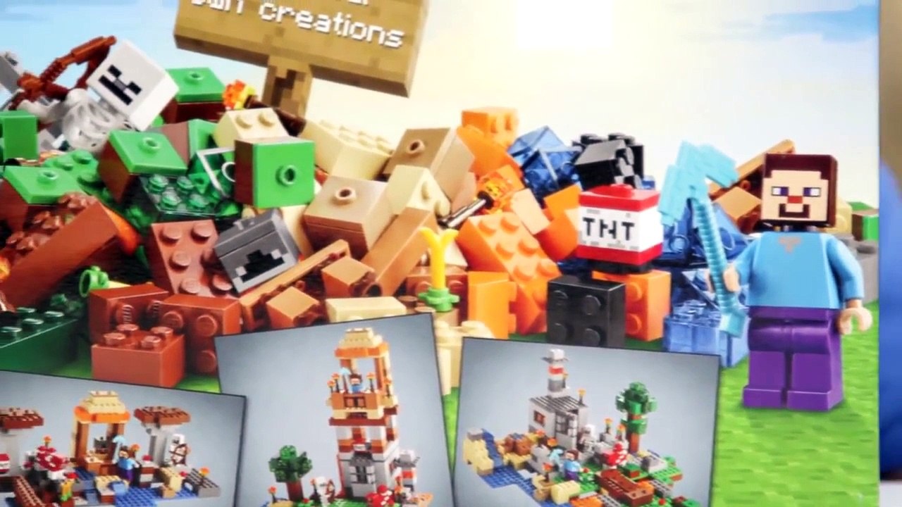 LEGO® The Build Zone - The Minecraft Crafting Box