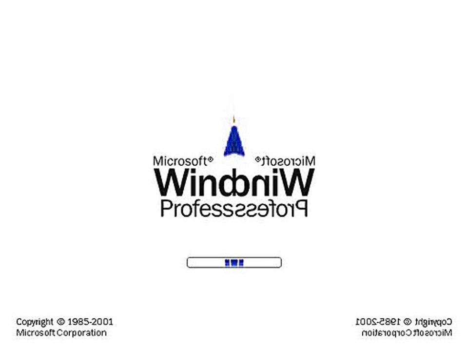 Windows XP Startup CoNfUsIoN