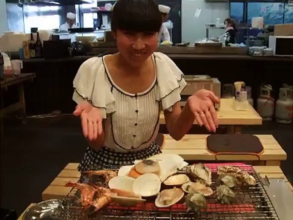 日立おさかなセンター　浜焼き食堂1　日立市　うぃーくえんど茨城
