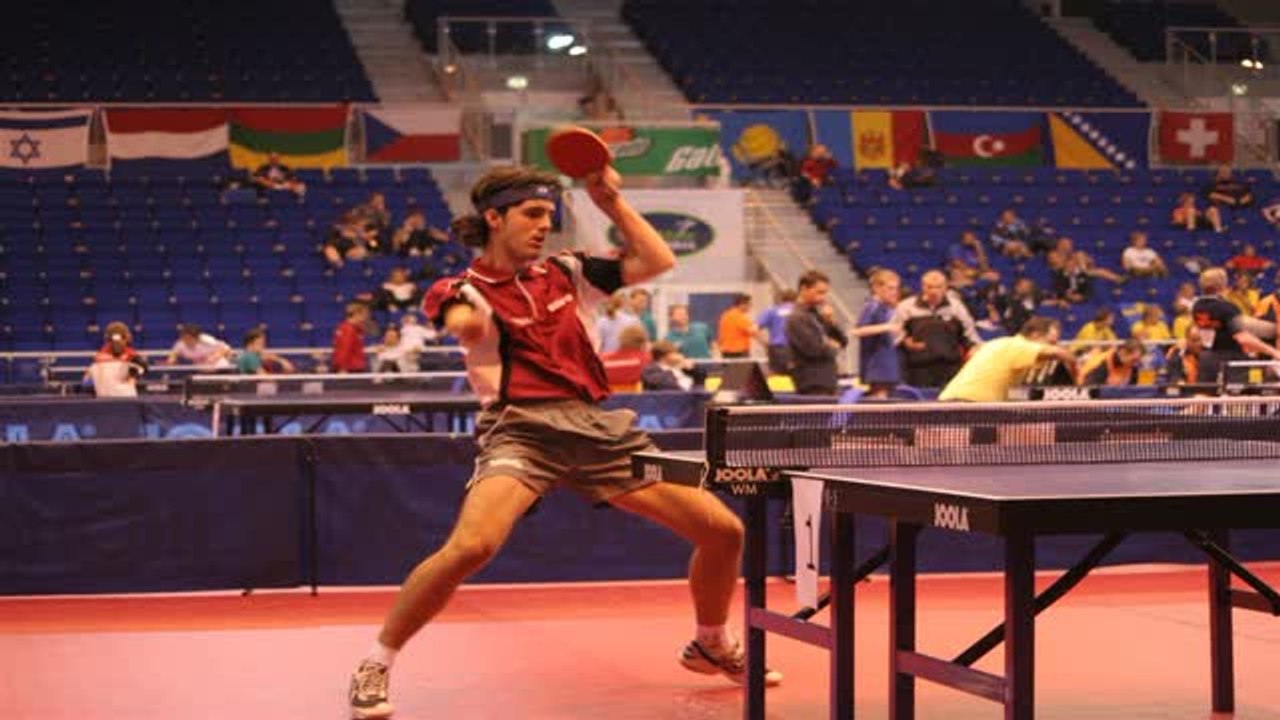 Tischtennis - der Topspin