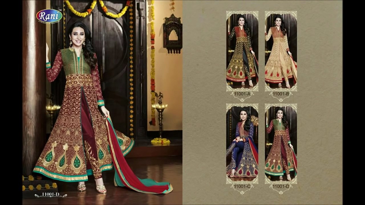 EID Collection 2015 Georgette Anarkali Suits-uniqueclub